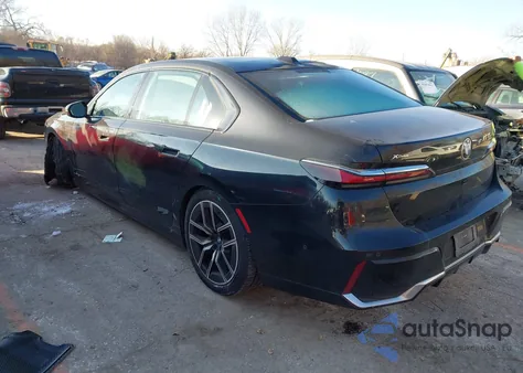 2024 BMW 740I xDrive from USA, damaged, VIN WBA33EH02RCP65287